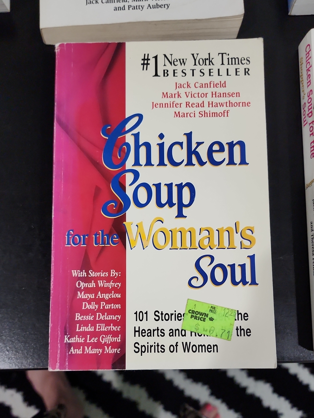 Chicken Soup for the Woman's Soul - White & Pink Cover